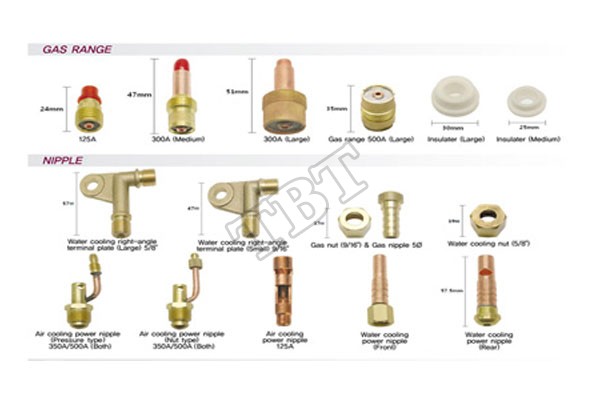Supplies replacement Tig welding gun Hyundai 1
