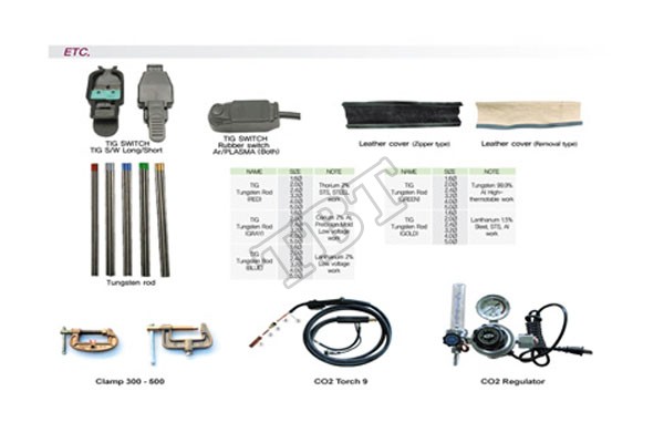 Supplies replacement Tig welding gun Hyundai 2