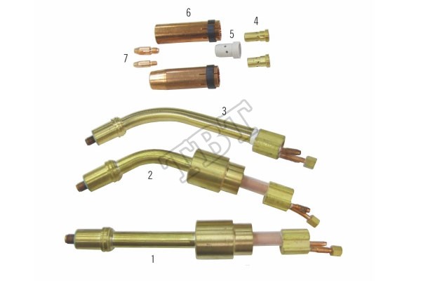 Bộ đầu súng và cổ Cong 501D